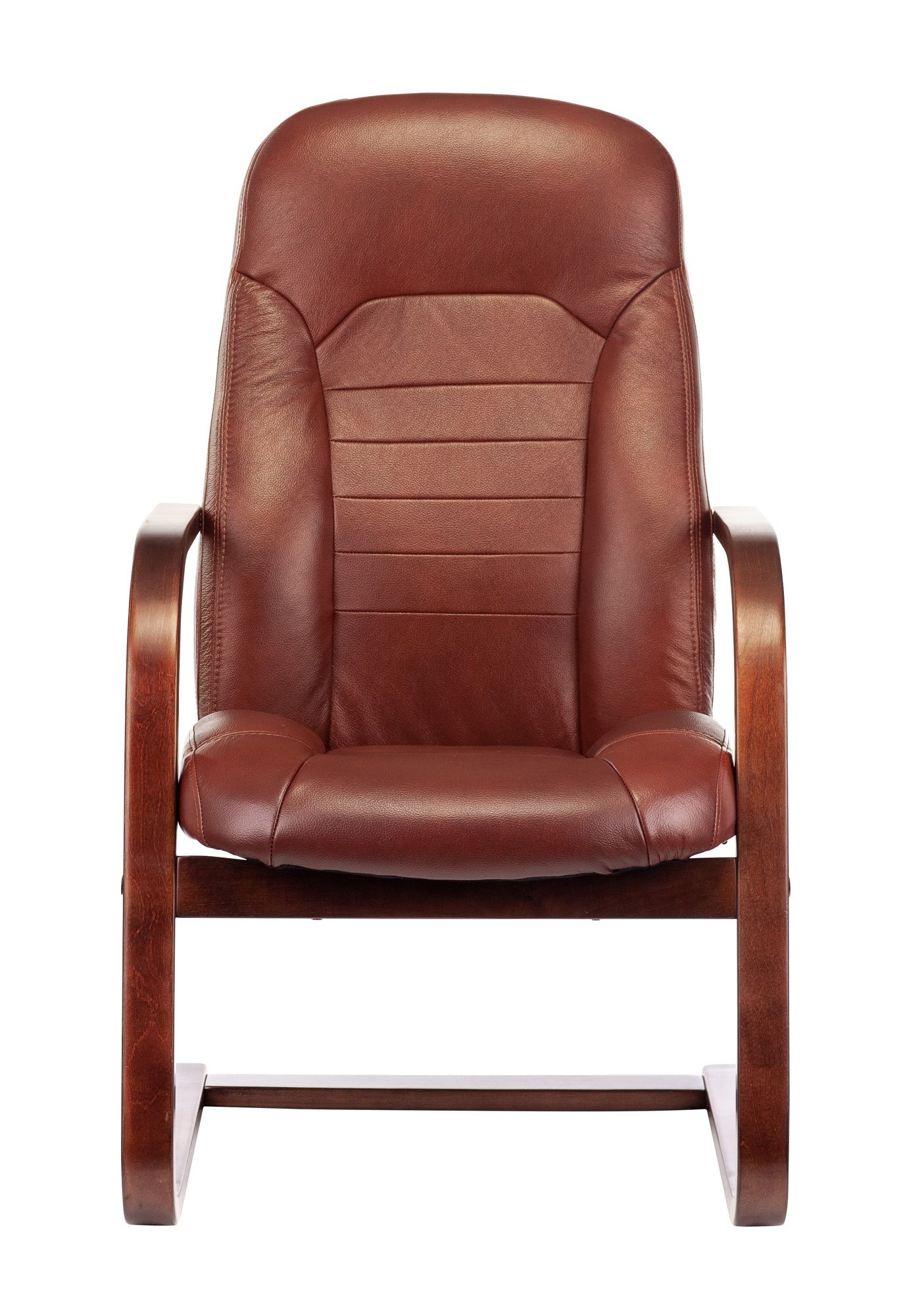 Кресло для посетителя Бюрократ T-9923WALNUT-AV фото 1