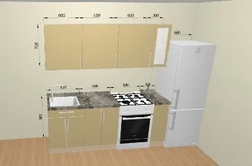 Кухня модульная Дуб Винченца фото 1